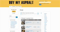 Desktop Screenshot of buymyasphalt.com